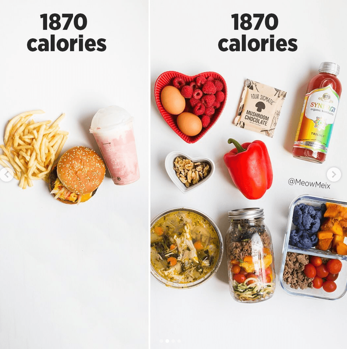 90 Calorie Example Step Together