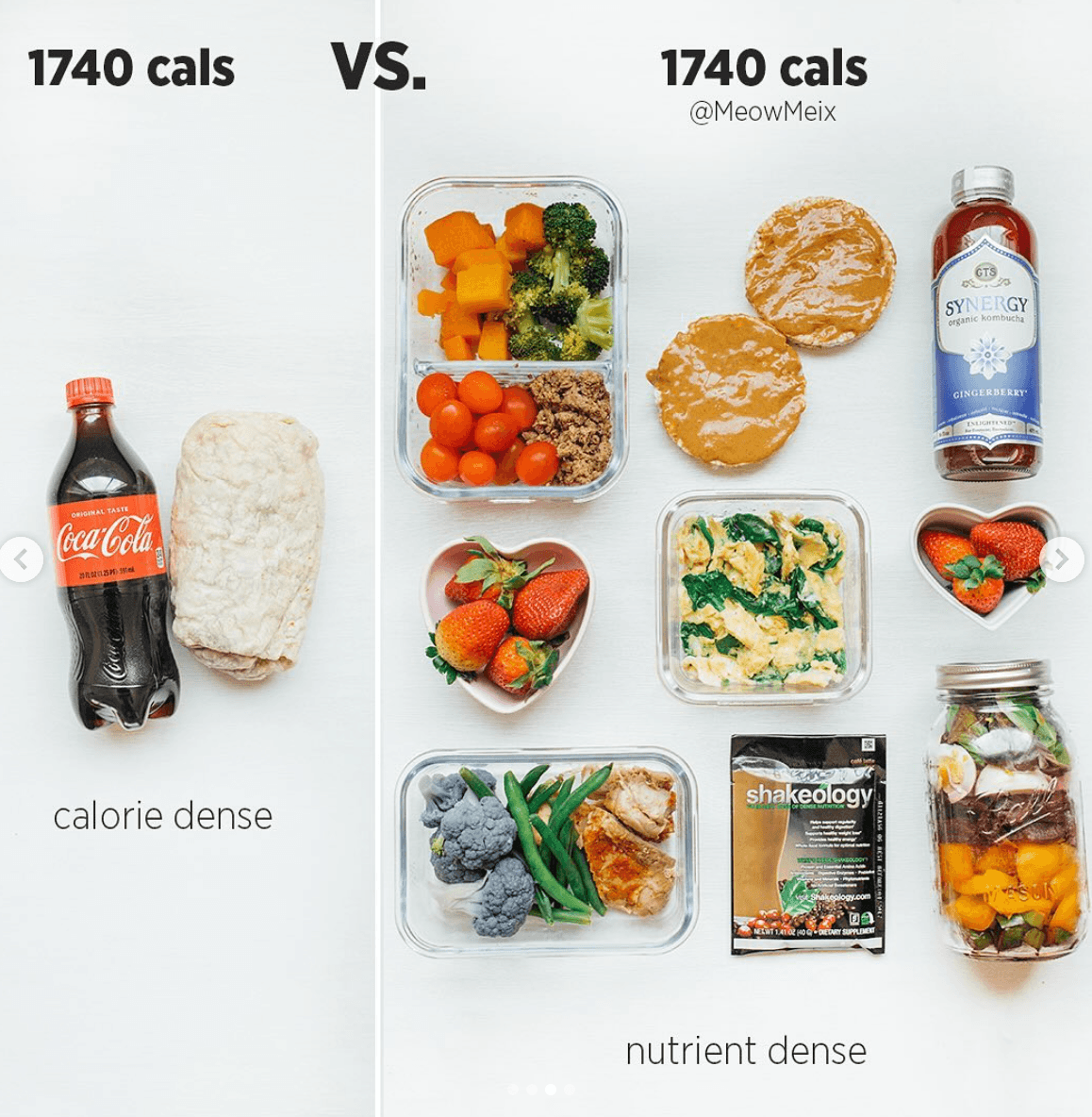 90 Calorie Example Step Together